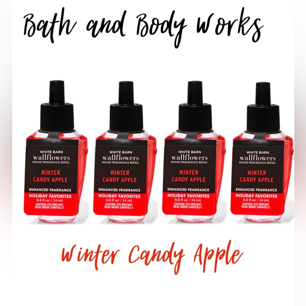 Bath And Body Works Winter Candy Apple Wallflowers Fragrance Refill